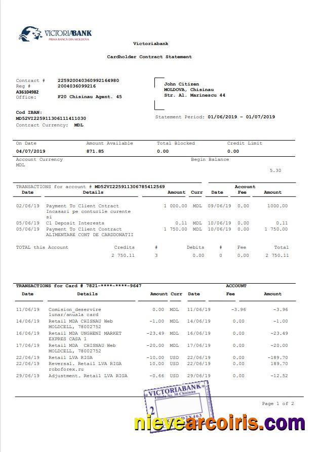 Moldova Victoriabank